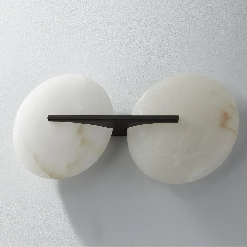 Corbett 418-21 Asteria 2-lt 21" Tall LED Wall Sconce-Black Brass