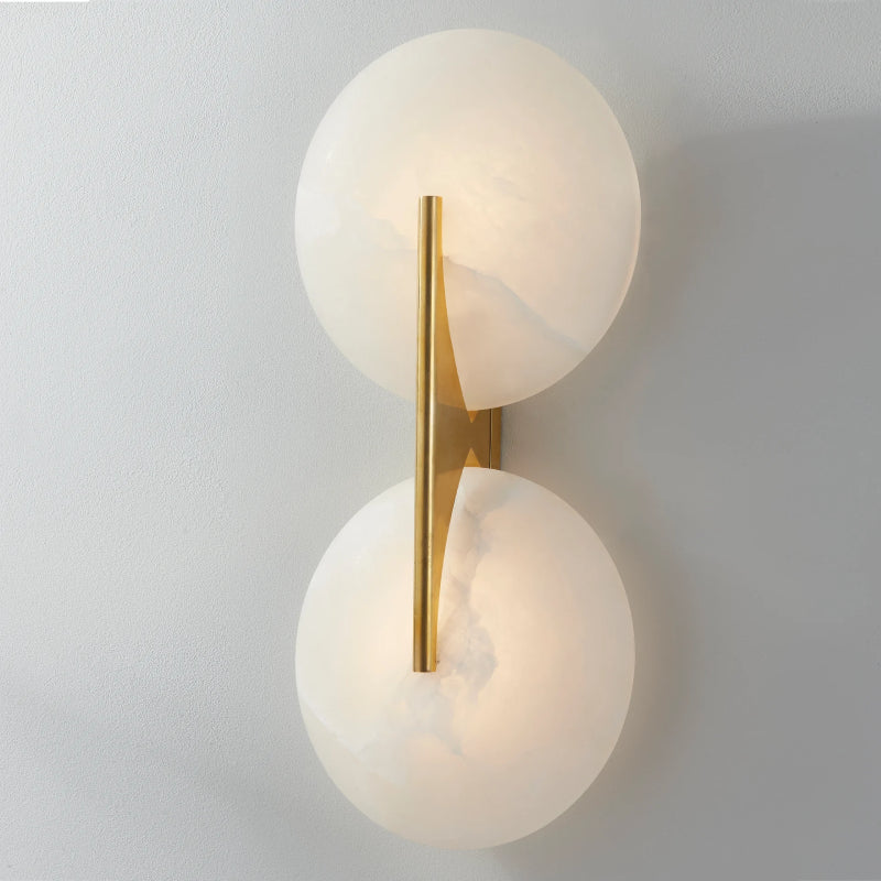 Corbett 418-21 Asteria 2-lt 21" Tall LED Wall Sconce-Vintage Brass