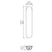 Accord 4194 Clean 2-lt 24" Tall LED Wall Light