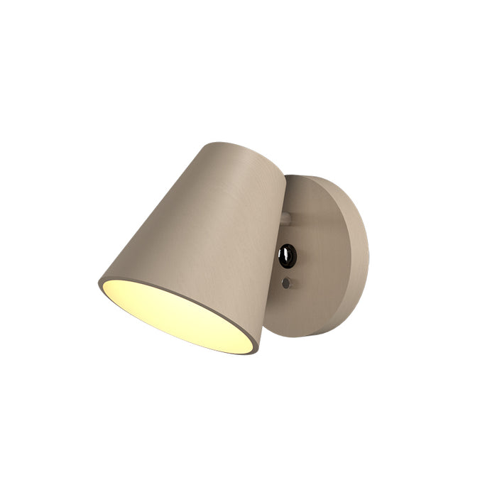 Accord 4199 Conic 1-lt 7" Tall LED Wall Sconce - Organic Cappuccino