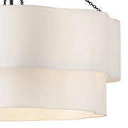 Hinkley 47735 Gwen 8-lt 32" LED Chandelier - Black