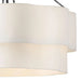 Hinkley 47735 Gwen 8-lt 32" LED Chandelier - Black