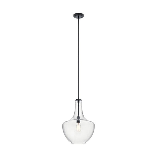 Kichler 42046 Everly 1-lt 14" Pendant-Black