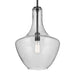 Kichler 42046 Everly 1-lt 14" Pendant-Black