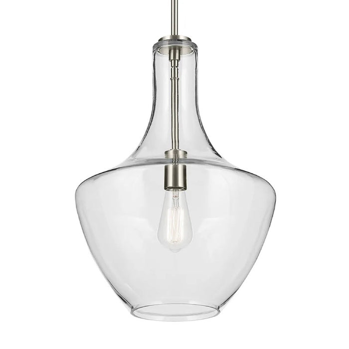 Kichler 42046 Everly 1-lt 14" Pendant-Brushed Nickel