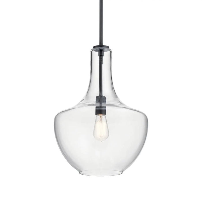 Kichler 42046 Everly 1-lt 14" Pendant-Black