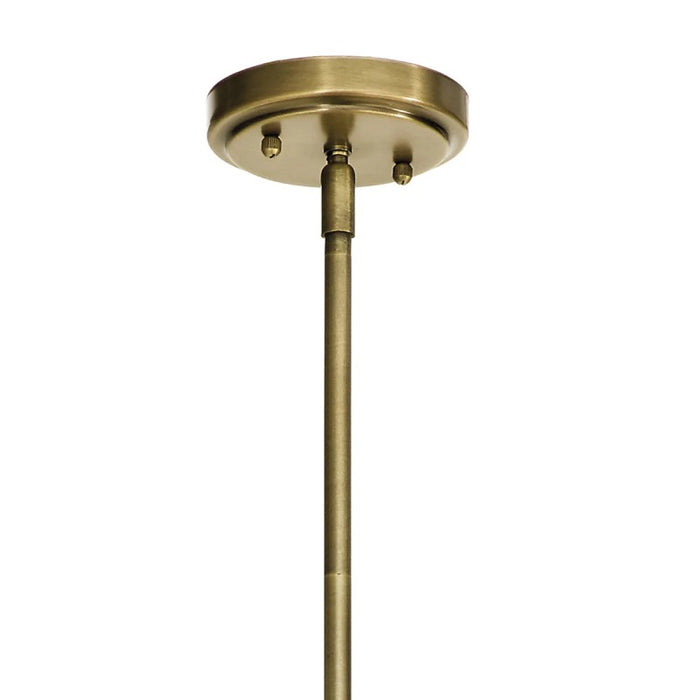 Kichler 42046 Everly 1-lt 14" Pendant-Natural Brass