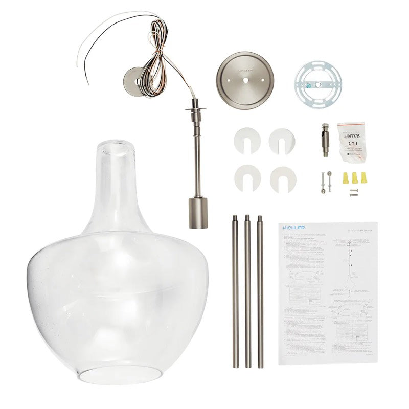 Kichler 42046 Everly 1-lt 14" Pendant