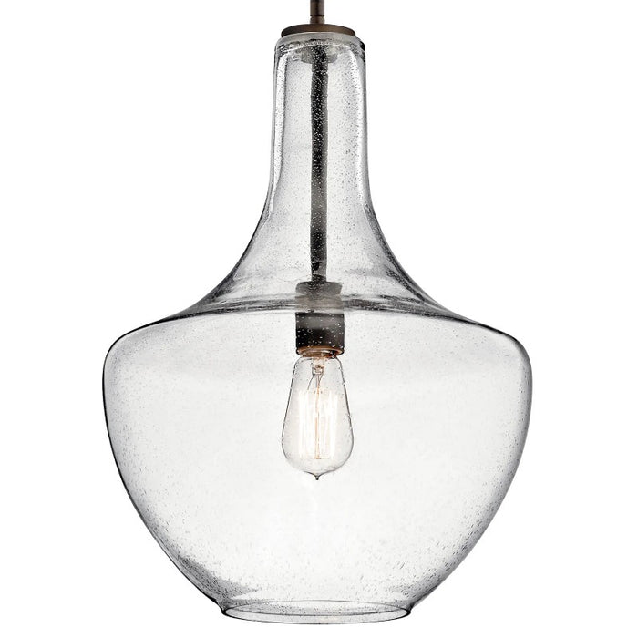 Kichler 42046 Everly 1-lt 14" Pendant-Olde Bronze