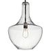 Kichler 42046 Everly 1-lt 14" Pendant-Olde Bronze