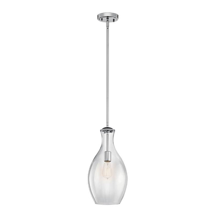 Kichler 42047 Everly 1-lt 9" Pendant-Chrome