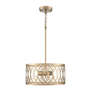 Millennium 42102 Arelyn 2-lt 13" Pendant - Painted Modern Gold