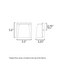 Maxim 42120 Rivet 1-lt 6" LED Outdoor Wall Sconce