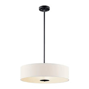 Kichler 42121 4-lt 20" Semi Flush-Black
