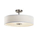 Kichler 42121 4-lt 20" Semi Flush-Brushed Nickel
