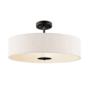 Kichler 42121 4-lt 20" Semi Flush-Olde Bronze