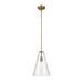 Kichler 42199 Everly 1-lt 10" Pendant-Natural Brass