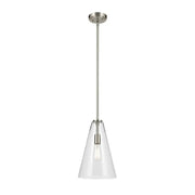 Kichler 42199 Everly 1-lt 10" Pendant-Brushed Nickel
