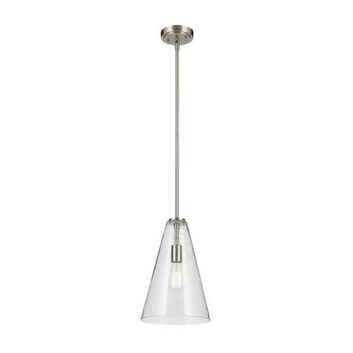 Kichler 42199 Everly 1-lt 10" Pendant-Brushed Nickel