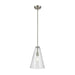 Kichler 42199 Everly 1-lt 10" Pendant-Brushed Nickel