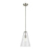 Kichler 42199 Everly 1-lt 10" Pendant-Brushed Nickel