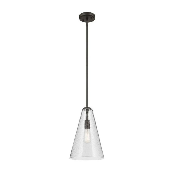 Kichler 42199 Everly 1-lt 10" Pendant-Olde Bronze