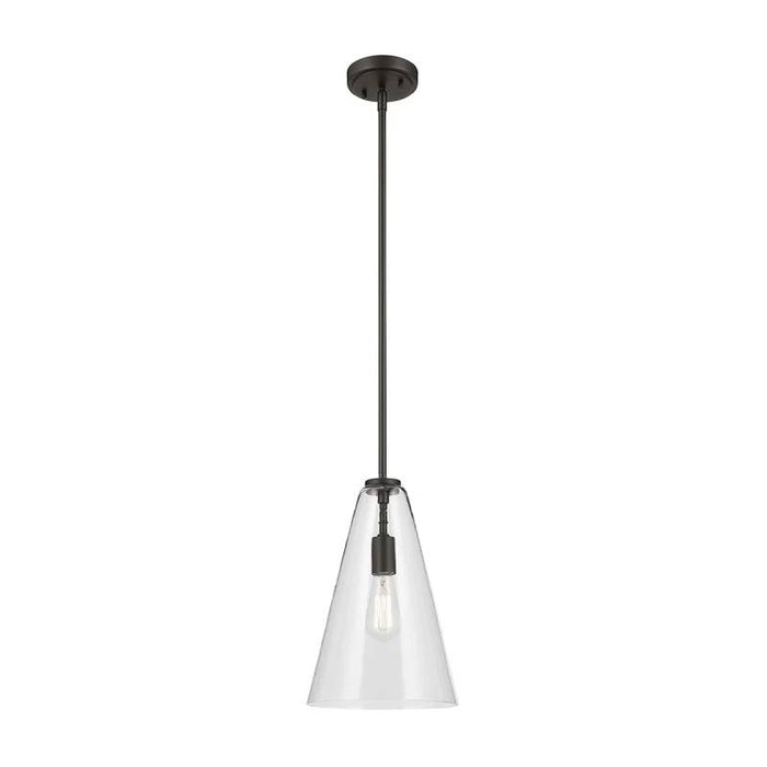 Kichler 42199 Everly 1-lt 10" Pendant-Olde Bronze