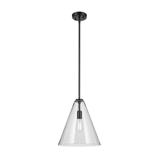Kichler 42200 Everly 1-lt 14" Pendant-Black
