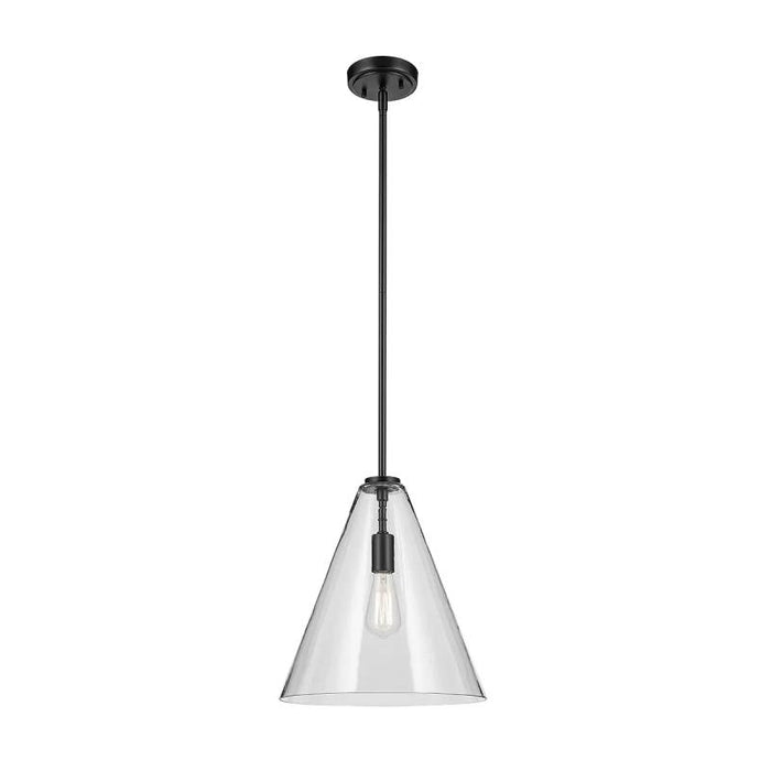 Kichler 42200 Everly 1-lt 14" Pendant-Black