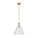Kichler 42200 Everly 1-lt 14" Pendant-Natural Brass