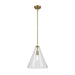 Kichler 42200 Everly 1-lt 14" Pendant-Natural Brass