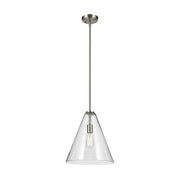 Kichler 42200 Everly 1-lt 14" Pendant-Brushed Nickel