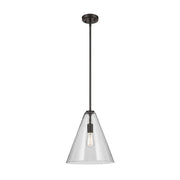 Kichler 42200 Everly 1-lt 14" Pendant-Olde Bronze