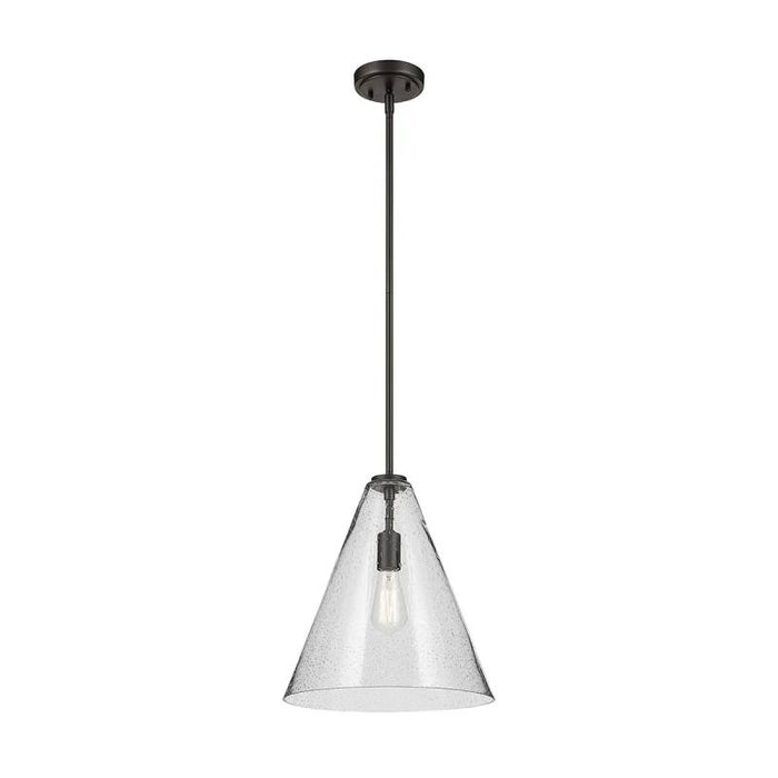 Kichler 42200 Everly 1-lt 14" Pendant-Olde Bronze