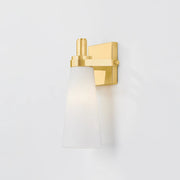 Hudson Valley 4221 Trude 1-lt 12" Tall Wall Sconce - Aged Brass