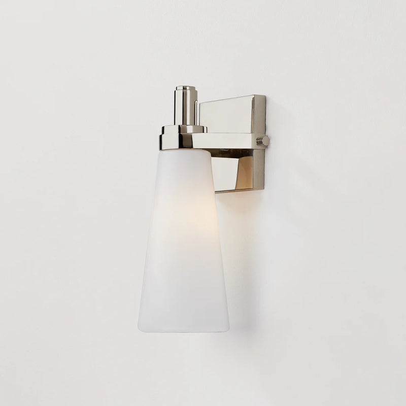 Hudson Valley 4221 Trude 1-lt 12" Tall Wall Sconce - Polished Nickel
