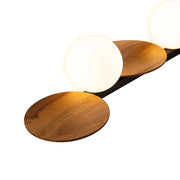 Accord 4224 Luna 4-lt 47" Tall Wall Lamp