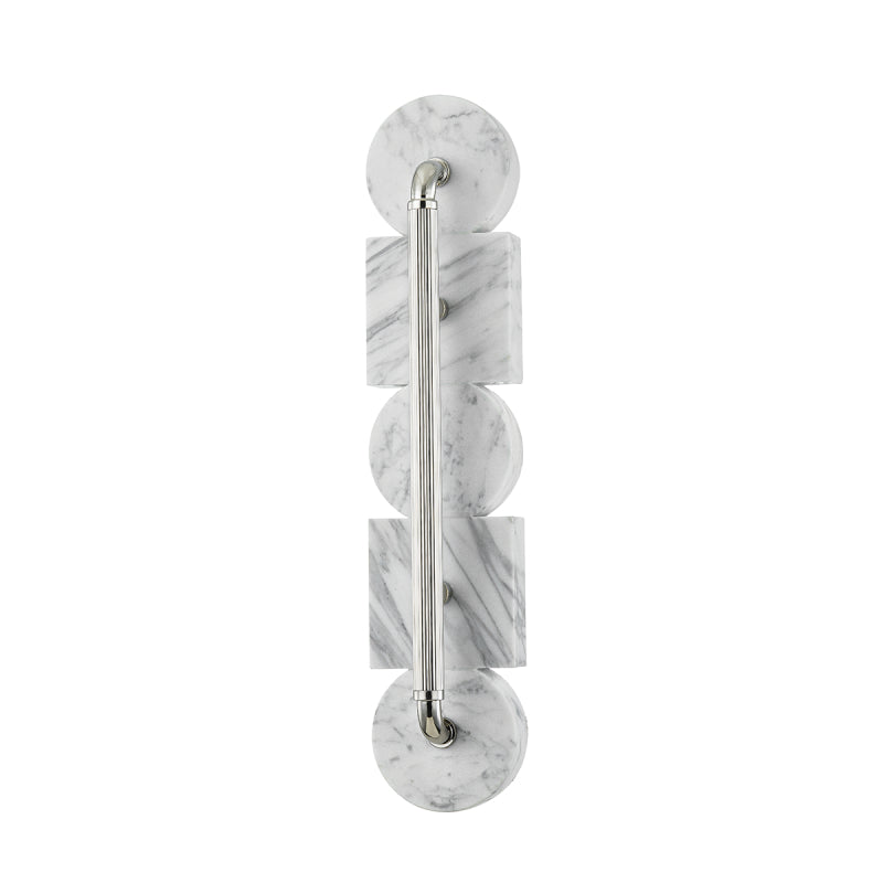 Corbett 423-23 Sena 1-lt 23" Tall LED Wall Sconce-Burnished Nickel