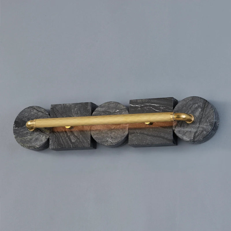 Corbett 423-23 Sena 1-lt 23" Tall LED Wall Sconce-Vintage Brass