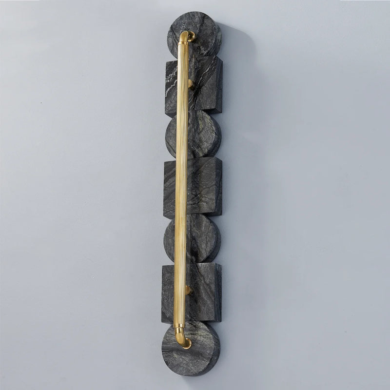 Corbett 423-33 Sena 1-lt 33" LED Wall Sconce-Vintage Brass