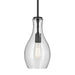 Kichler 42456 Everly 1-lt 7" Pendant-Black