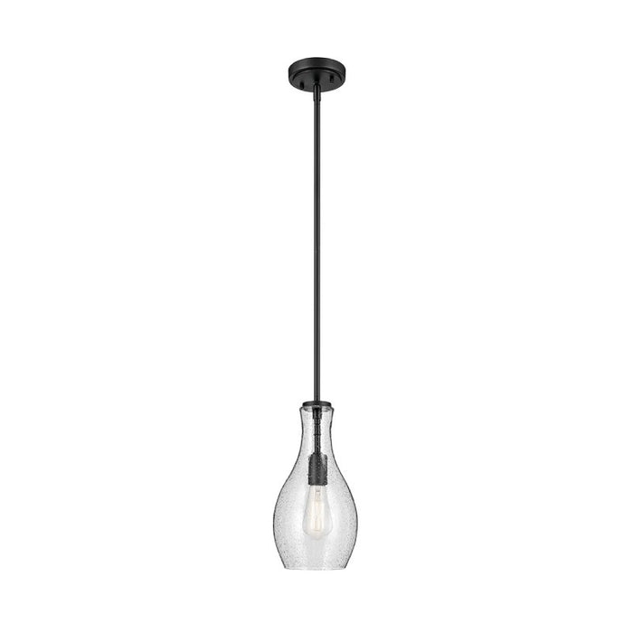 Kichler 42456 Everly 1-lt 7" Pendant-Black