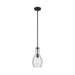 Kichler 42456 Everly 1-lt 7" Pendant-Black