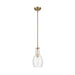 Kichler 42456 Everly 1-lt 7" Pendant-Natural Brass