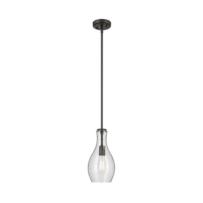 Kichler 42456 Everly 1-lt 7" Pendant-Olde Bronze