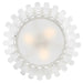 Hinkley 47693 Reina 3-lt 20" LED Semi-Flush Mount - Textured Plaster