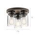 Kichler 42891 Brinley 3-lt 12" Flush Mount