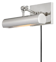Hinkley 43010 Stokes 1-lt 12" LED Accent Light - Polished Nickel