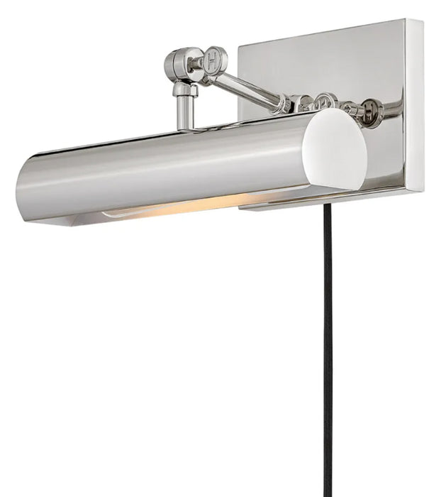 Hinkley 43010 Stokes 1-lt 12" LED Accent Light - Polished Nickel