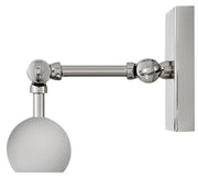 Hinkley 43010 Stokes 1-lt 12" LED Accent Light - Polished Nickel
